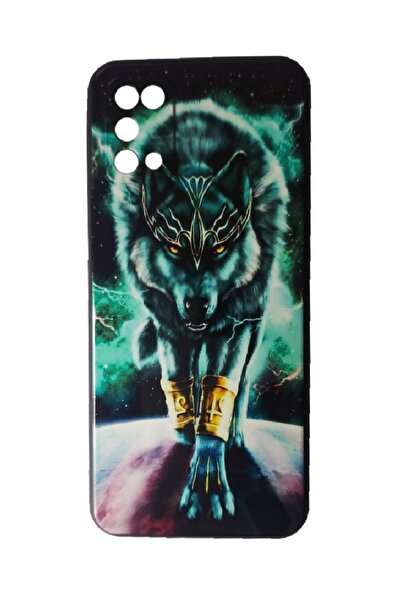 BV Husă telefon compatibilă cu Samsung Galaxy A12, model Wolf, 372HT
