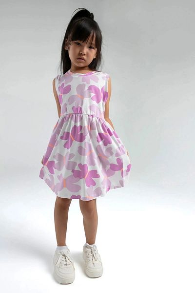Rolypoly Girl's Purple Dress