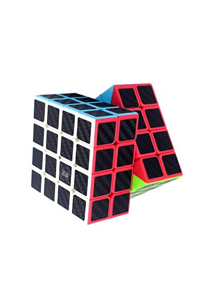 BV Cub Magic 4x4x4, QY Qiyuan S, Fibră de Carbon, 498CUB