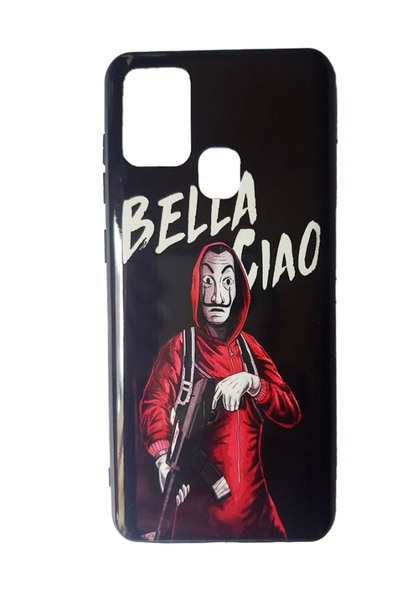 BV Θήκη τηλεφώνου συμβατή με Samsung Galaxy A21s, Bella Ciao, 347HT