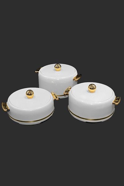 Generic طقم حافظات طعام 2500/2000/1500مل