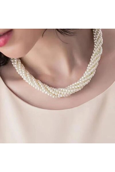 Shiklik MODA قلادة اللؤلؤ الأنيقة: إكسسوار فريد من نوعه لتكملة أناقتك