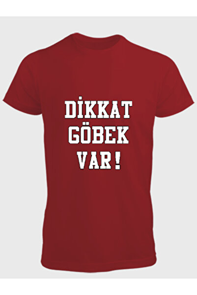 Unisex Erkek/Kadın Kişiye Özel KOMİK YAZI Baskılı Pamuklu Bisiklet Yaka T-Shirt