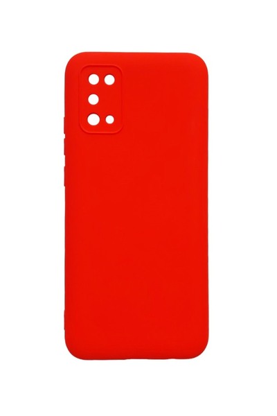 BV Кейс за телефон, съвместим с Samsung Galaxy A02s, червен, кадифена вътрешн...