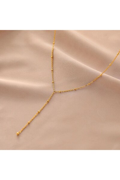 Genel Markalar Şıklığınızı Tamamlayacak Uzun Top Zincir Kolye