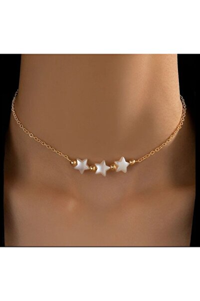 Shiklik MODA قلادة نسائية بنمط نجمة لتعزيز أناقتك