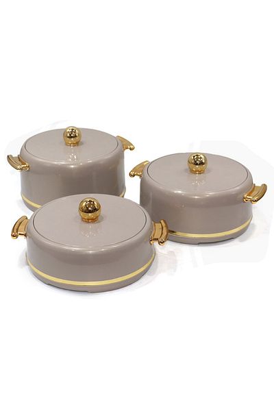 Generic طقم حافظات طعام 2500/2000/1500مل