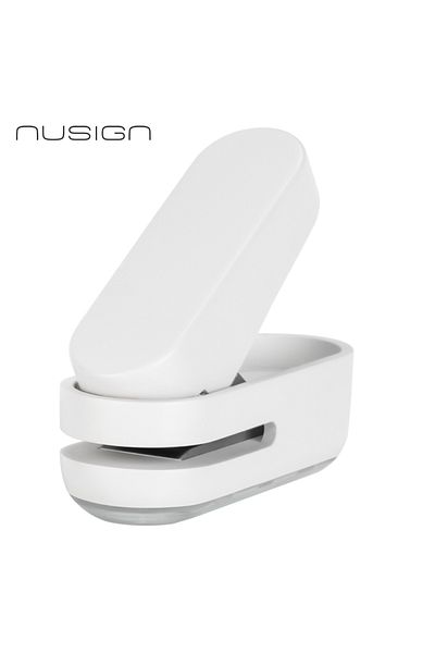 Deli ENS088-WH Nusign 1-Hole Punch 72×28×63mm – ideal for school & daily filing