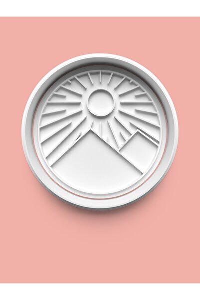 AKTASTORE Sun Themed Cookie Mold and Sugar Dough Mold