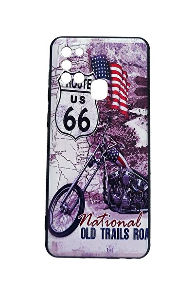 BV Θήκη τηλεφώνου συμβατή με Samsung Galaxy A21s (Route 66, HT62)