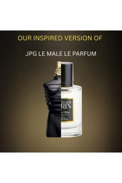 LATELİER ERİN Apa de Parfum L’Atelier ERIN M138, 50 ml, pentru bărbați, inspirat din JPG Le Male Le Parfum
