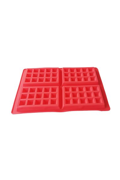 BV Silicone mold 4 cavities, For Grofe, Red, 28 cm, 233COF