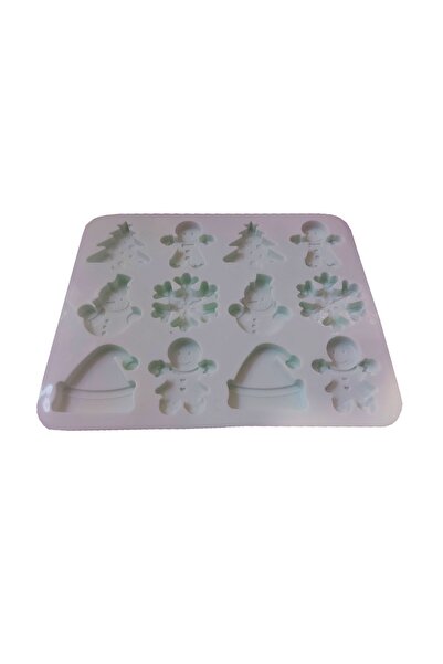 BV Formă de copt din silicon, 12 cavități, Sărbători de iarnă, 152COF