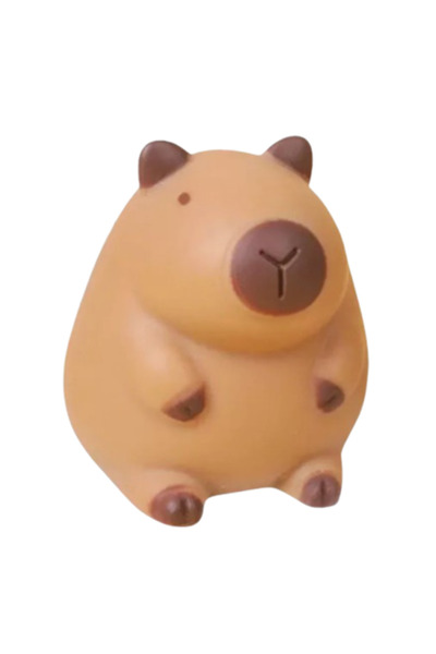 victiny Jucărie pufoasă cu textură de revenire lentă VICTINY® maro / capibara