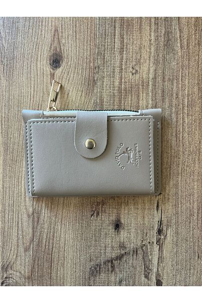 Butik Women's Card Holder & Wallet Beige