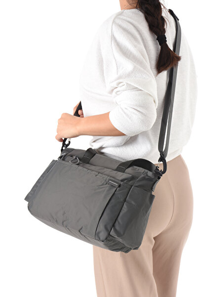 Sanmorris 6007 Women's Parachute Fabric Water Resistant Cross-Body Hand and Shoulder Bag