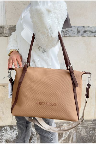 Just Polo JP geanta de umar originala just polo pentru femei marime mare dimensiune 32x28 cm