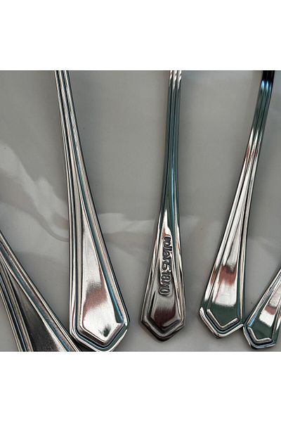 hinezahome Rollers Fork Spoon Set 36 Pieces