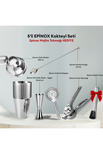 Epinox 5'li Epinox Kokteyl Seti