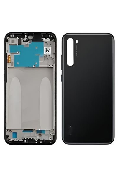 indirimplus Xiaomi Redmi Note 8 Kasa Arka Kapak FULL Takım SİYAH