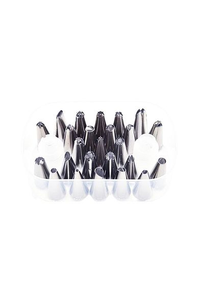 BV Ornate stainless steel shower set, 26 pieces, 206COF