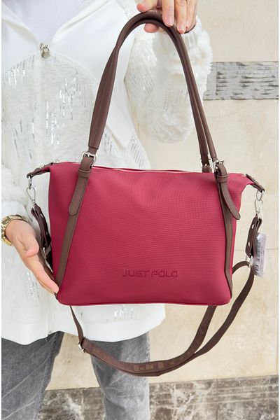 Just Polo JP geanta de umar originala just polo pentru femei marime mare dimensiune 32x28 cm