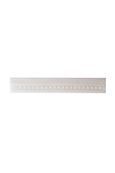 BV Silicone fondant mold, Lantic, White, 27 cm, 370COF