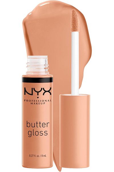 NYX Professional Makeup Butter Gloss, Non-Sticky Lip Gloss - Fortune Cookie (True Nude)