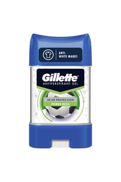 gillete Gillette Antiperspirant Gel Power Rush,6bucati x 70 ml