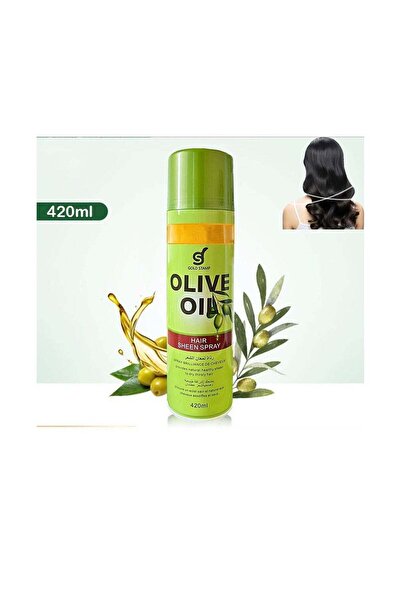 GoldStar بخاخ لمعان الشعر بزيت الزيتون جولد ستامب 420 مل