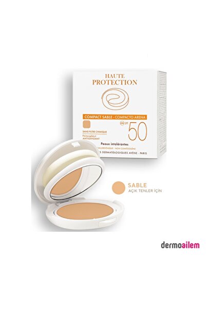 Avene Compact Sable Spf 50 Faktör 10 gr Kapatıcı Kompakt Krem
