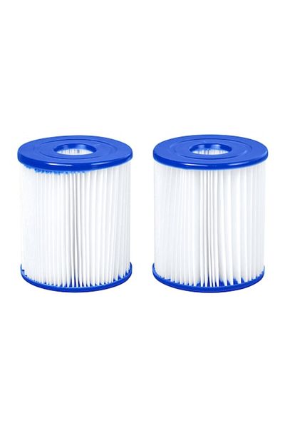 BESTWAY Set of 2 filter cartridges for Bestway pool pump, type I, diameter 8 cm, height 9 cm