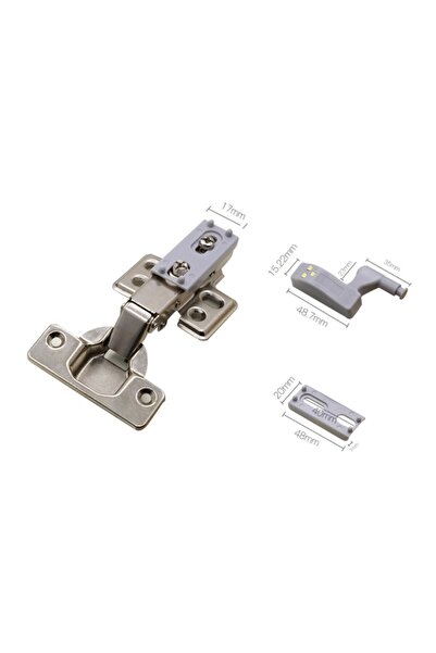 Mersi SHOP Iç Menteşeye Takılan Led Press Aparatlı Dolap Kapısına Göre Aydınlatan Lamba Led Işık Mutfak Lavabo