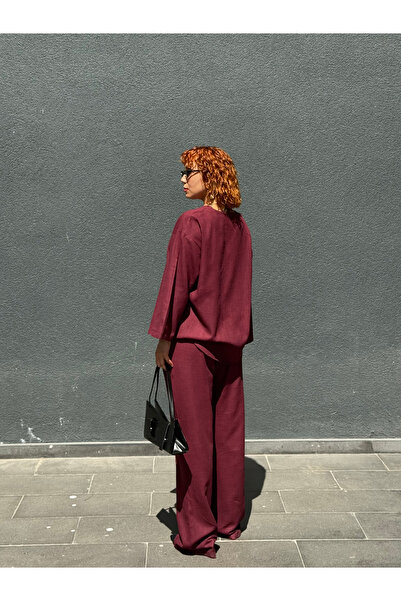 Bak'ap Σετ Κιμονά Μουσουλμανικής Λινάς Premium