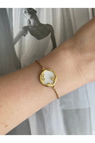 Pinery Jewels سوار نسائي من الفولاذ اللؤلؤي المقاوم للصدأ