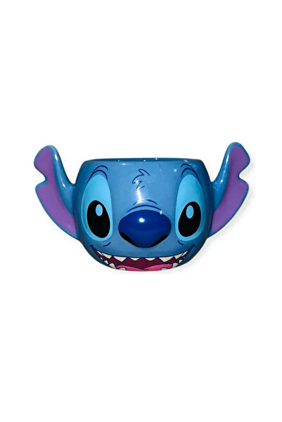 NETAVANTAJ Sevimli Stitch 3D Tasarım Kupa Bardak