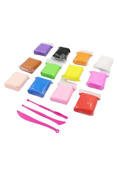 victiny Pastă de modelat inteligentă Smart Clay VICTINY®, 600 de pungi, 2 unelte, multicoloră, +2 ani