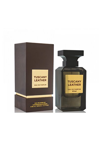 Fragrance World Tuscany Leather, Eau de Parfum, Unisex, 80 ml