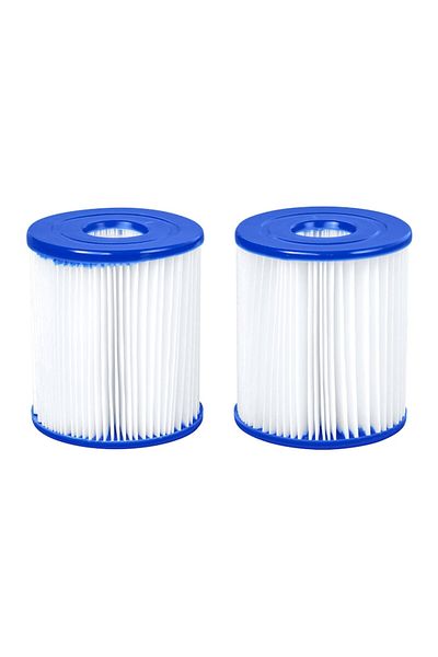 BESTWAY Set of 2 filter cartridges for Bestway pool pump, type I, diameter 8 cm, height 9 cm