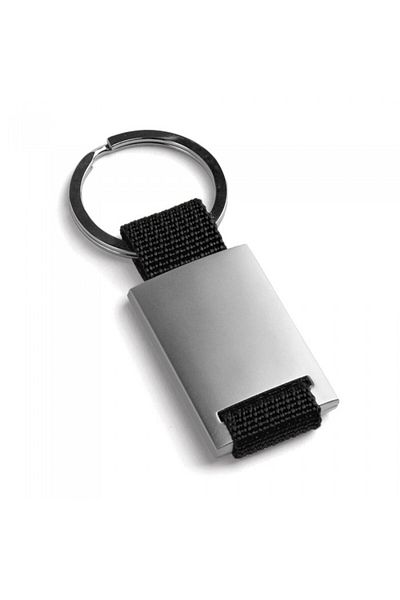dalimag Metal key ring and straps, 28 x 60 x 6 mm, black