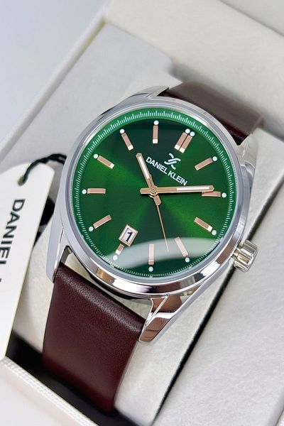 Daniel Klein Stainless Steel Cord Men Wrist Watch+3 Atm Waterproof 2 Years Warranty