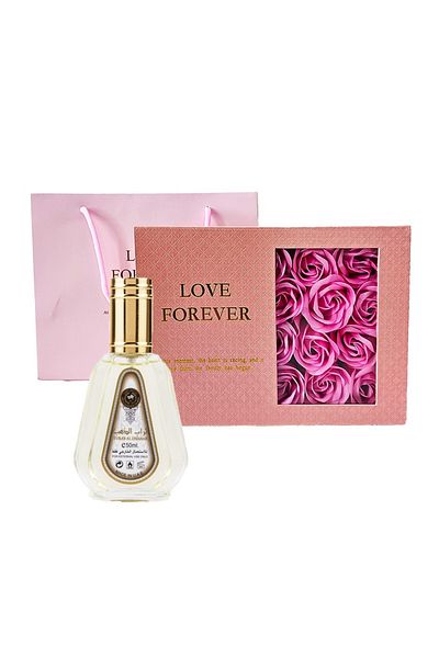 ARD AL ZAAFARAN Daruium Gift Set, Ard al Zaafaran Turab Al Dhahab Eau de Parfum 50 ml and Rose Box