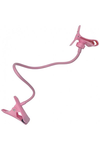 dalimag Phone holder, flexible arm, desk clamp, pink, girls
