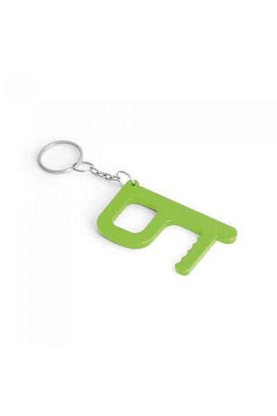 dalimag Breloc multifunctional, deschidere usi, verde, 38 x 69 x 5 mm, model simplu