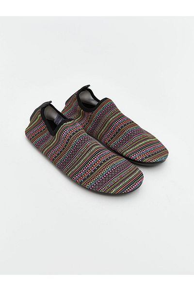 LC Waikiki Lcw Steps Mixed Line Patterned Women's Sea Shoes