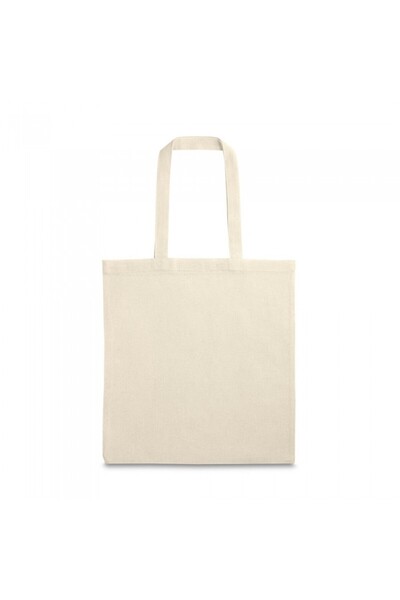 dalimag Sacosa din bumbac 100%, 37 x 41 cm, manere 60 cm, gri