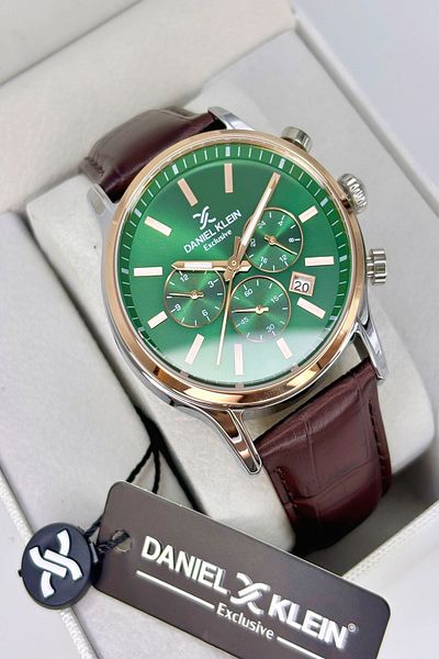 Daniel Klein Stainless Steel Cord Men Wrist Watch+3 Atm Waterproof 2 Years Warranty
