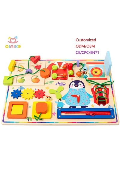 Qiaike Montessori Sensory Board - animal