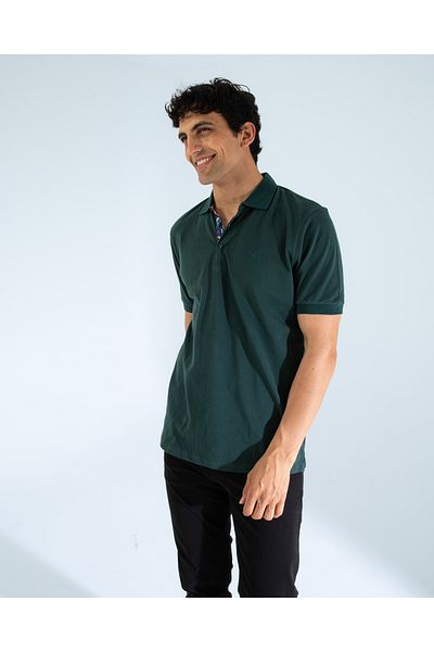 Walker London MEN'S POLO NECK T-SHIRT