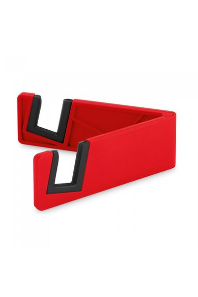 dalimag Phone holder, small and elegant, 89x30x9 mm, red